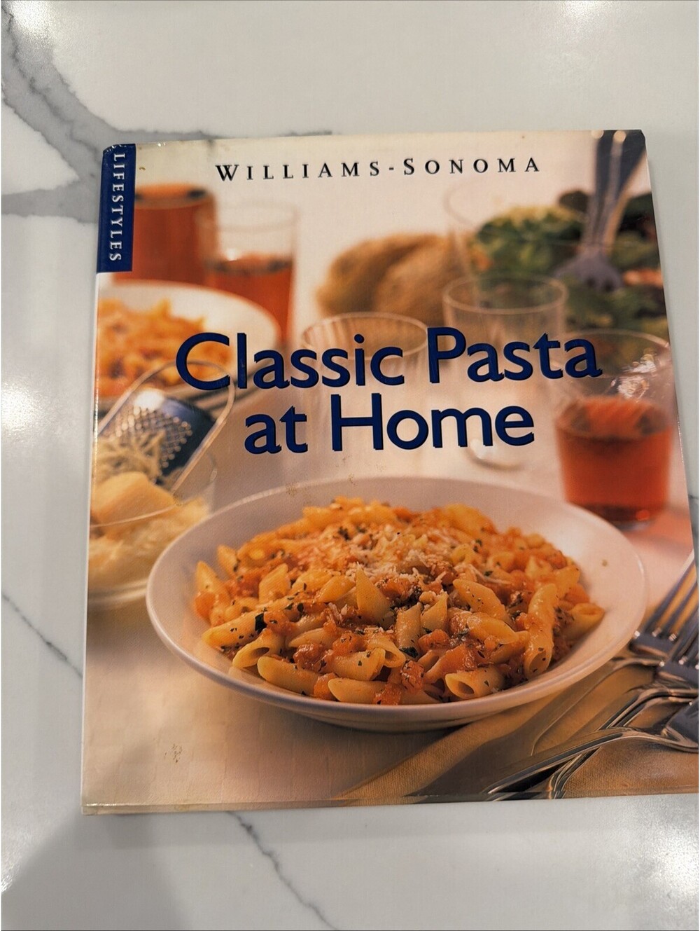 1998 Williams-Sonoma Classic Pasta at Home cookbook Amazing Recipes & Vintage
